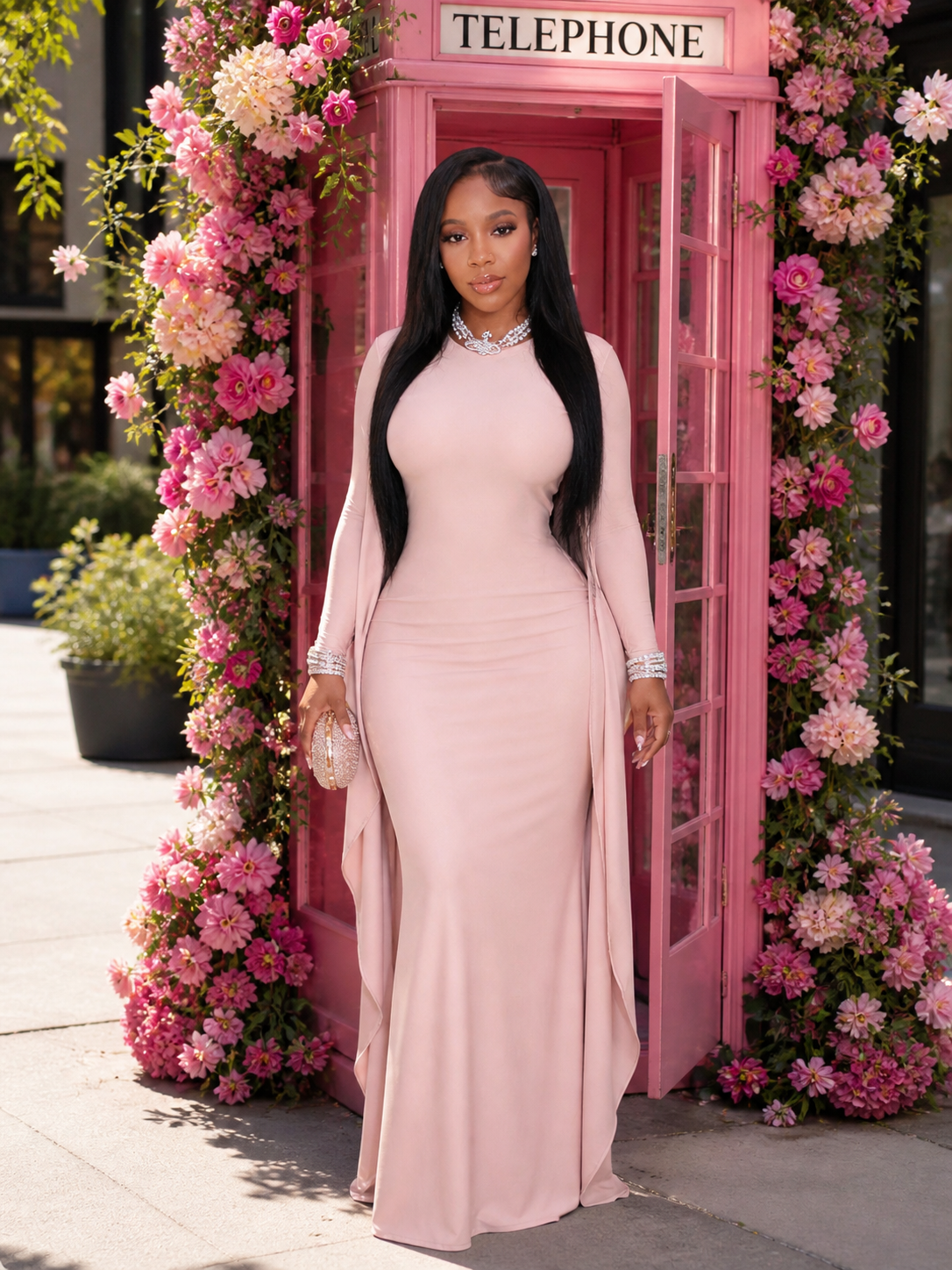 Rose' Luxe Gown