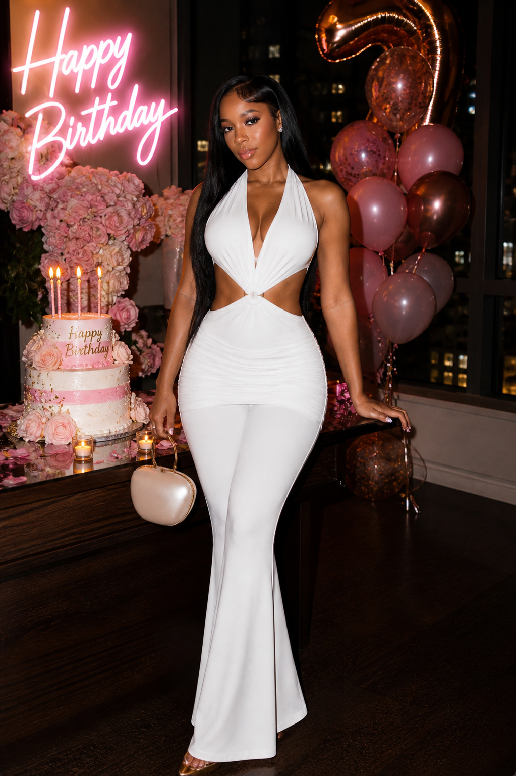Spotlight Cutout Jumpsuit