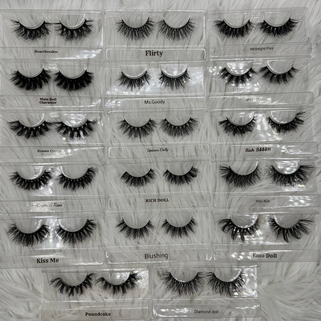 Ready. Set. Lashes (Slim-thick and Wispy)